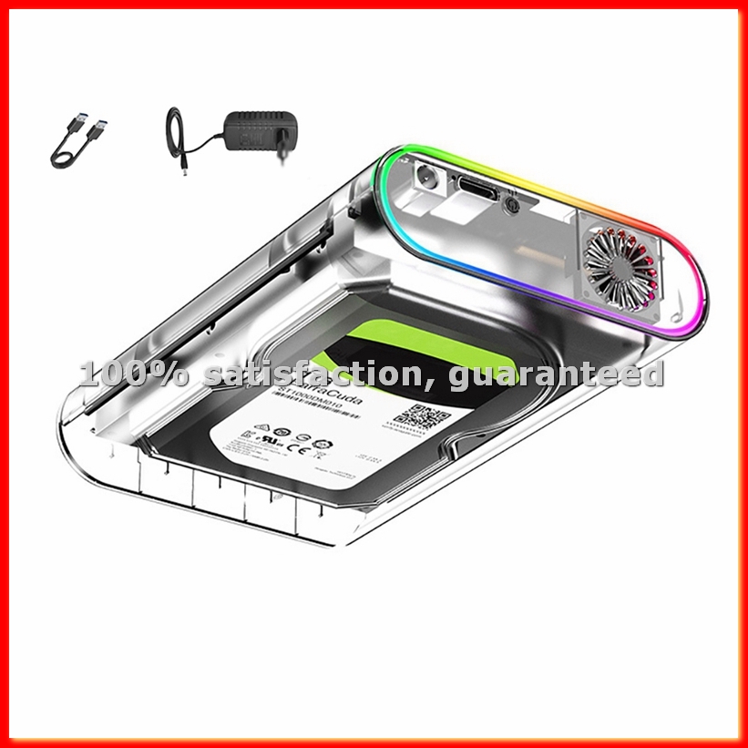 External Ssd - 3.5IN HDD/SSD Enclosure Transparent USB 3.0