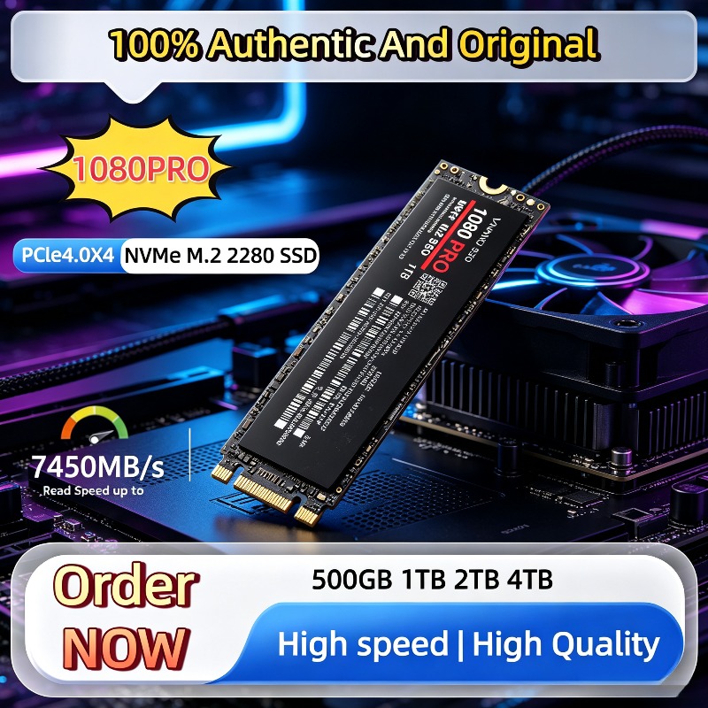 Ssd 500Gb - 100% original 1080PRO PCIe 4.0 NVMe