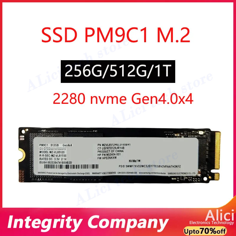 Samsung Ssd - Original Applicable Samsung PM9C1 /PM9C1a 512G