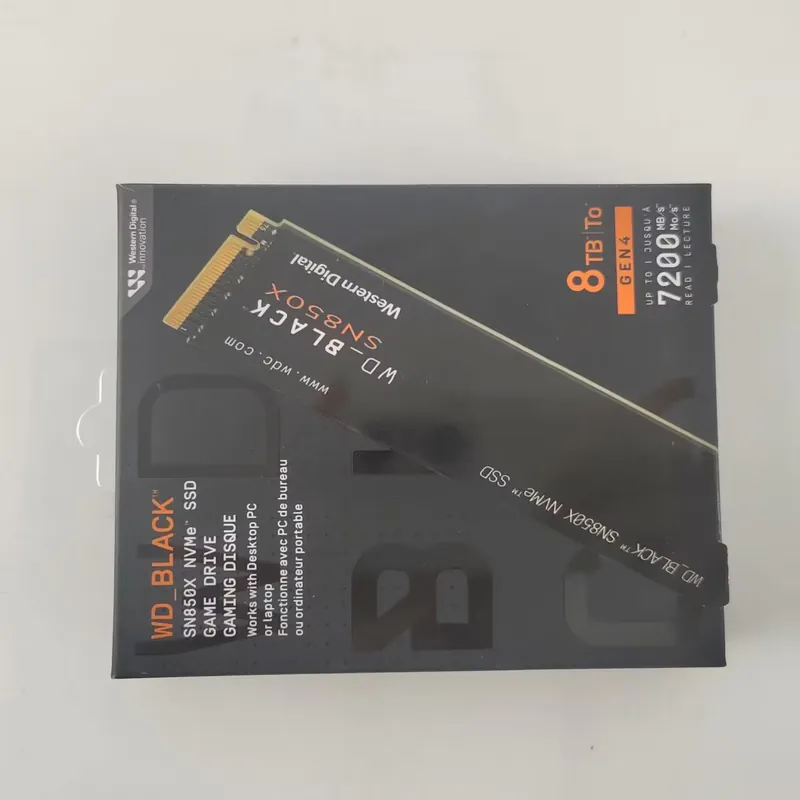Nvme Ssd - New WD_BLACK SN850X 8TB NVMe SSD