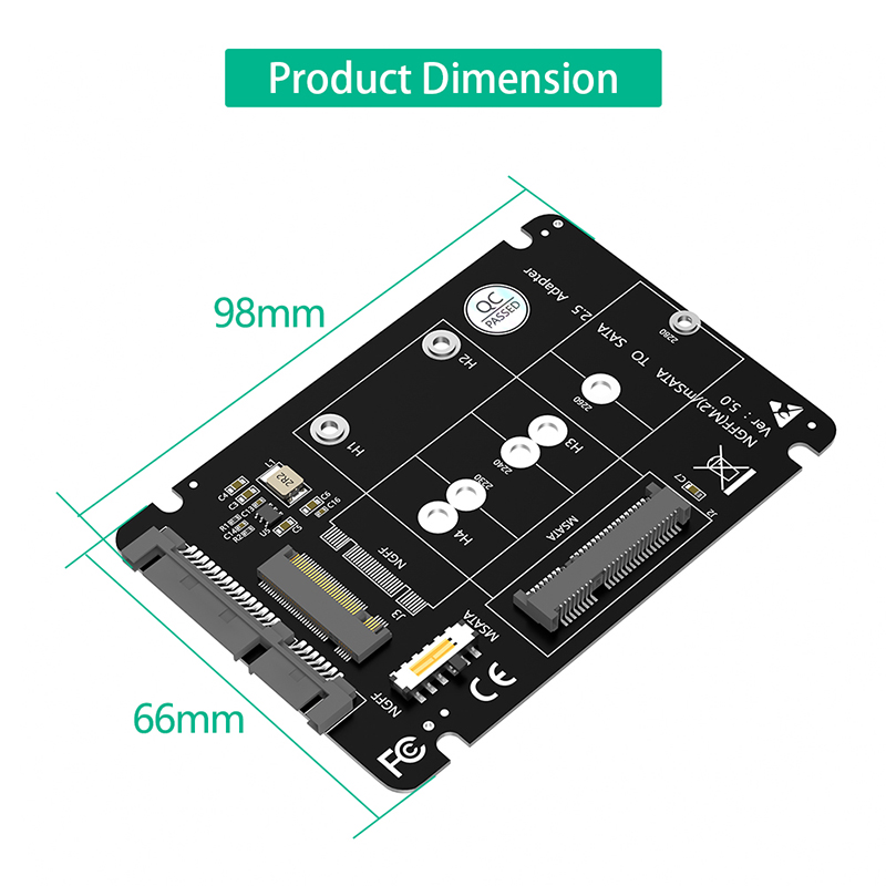 M.2 NGFF mSATA SSD to SATA 3.0 - огляд і ціна Memory Card Ssd