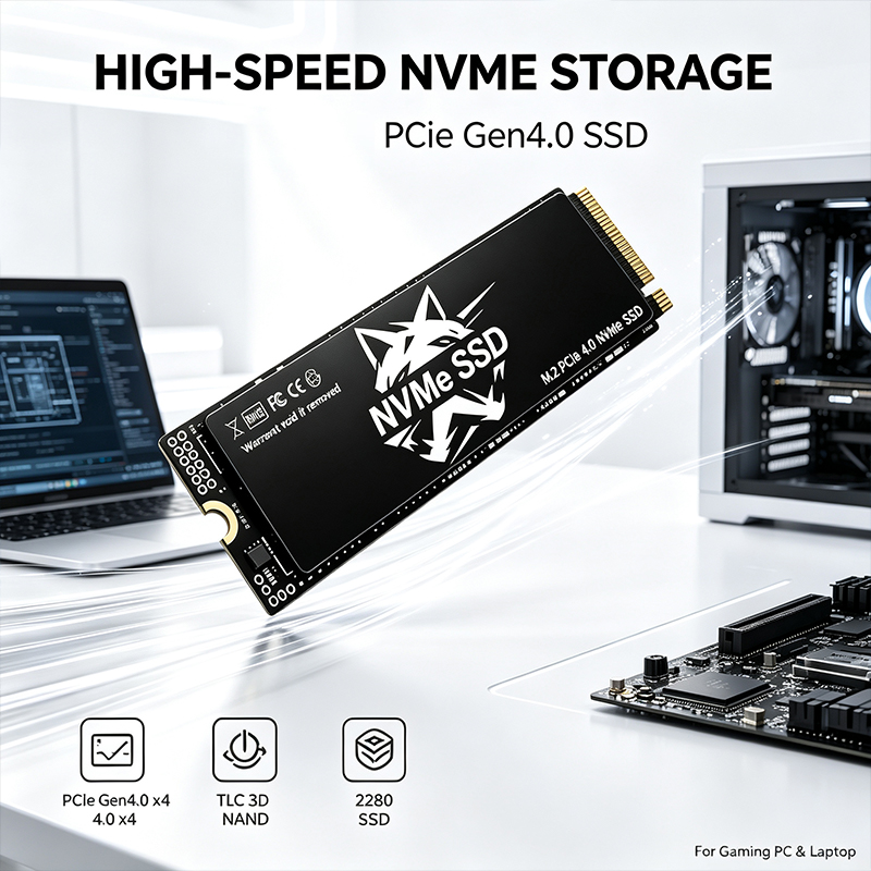 HS M.2 NVMe SSD TLC 3D NAND 22 - огляд і ціна Ssd 500Gb