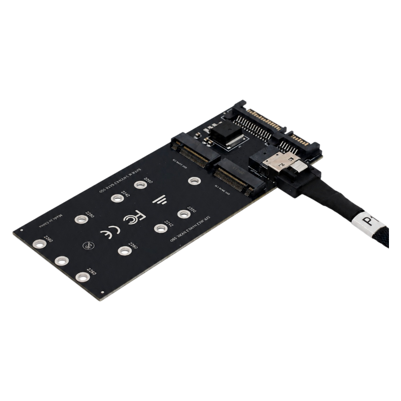 NEW PCIe X16 SFF‑8654 SlimSAS  - огляд і ціна Memory Card Ssd