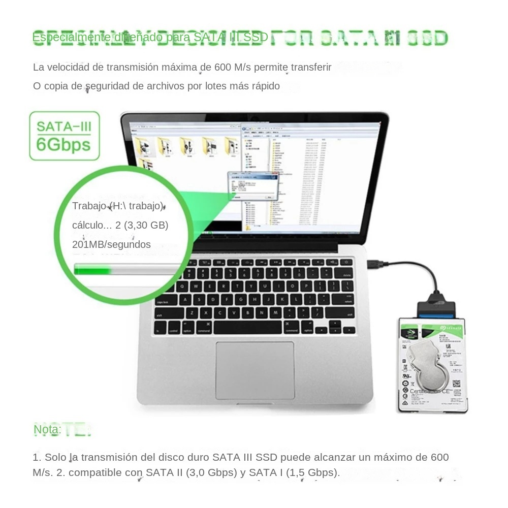 30cm USB 3.0 SATA 3 Cable SATA - огляд і ціна External Ssd