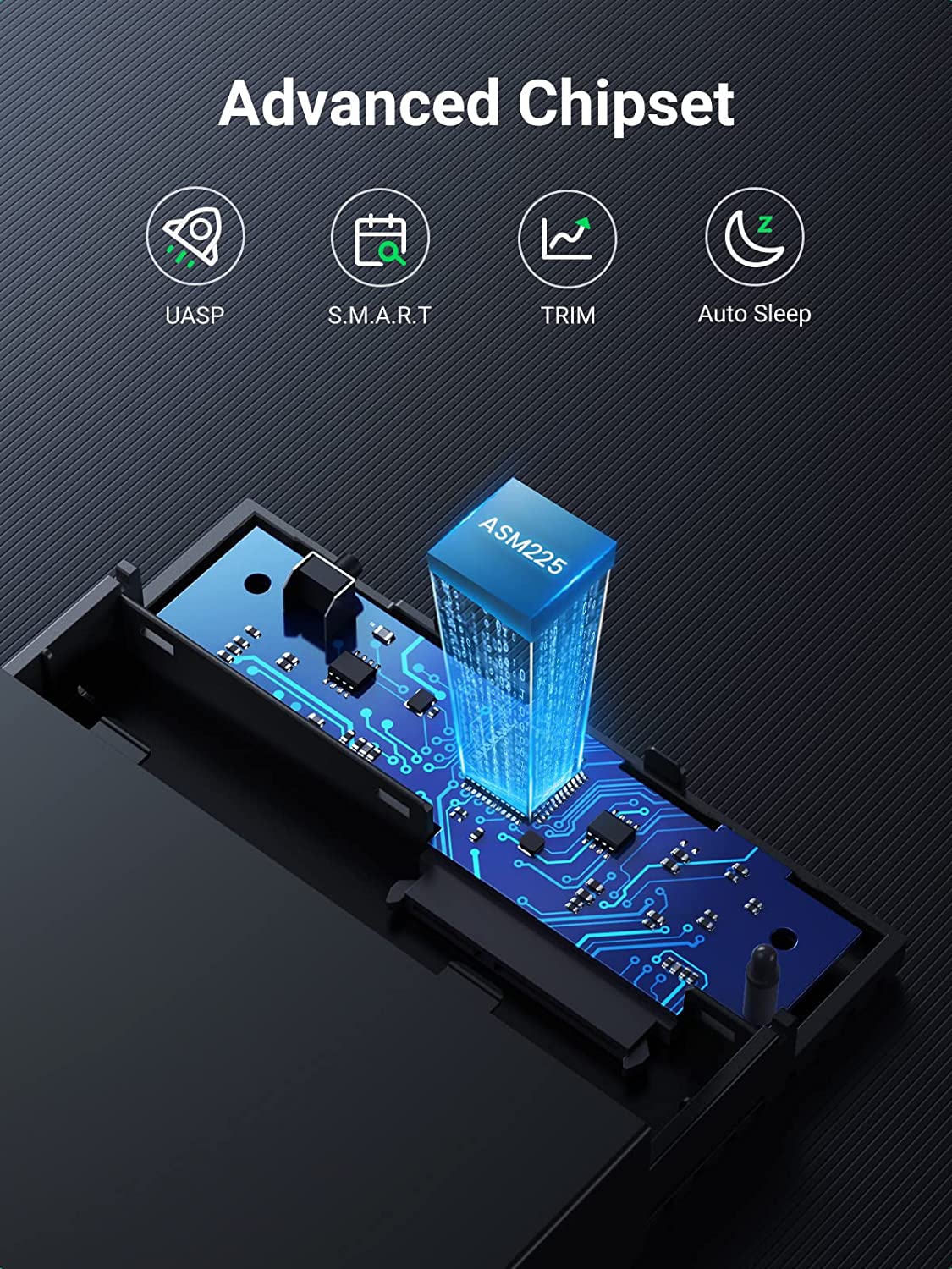 UGREEN External Hard Drive Enc - огляд і ціна Sata Ssd