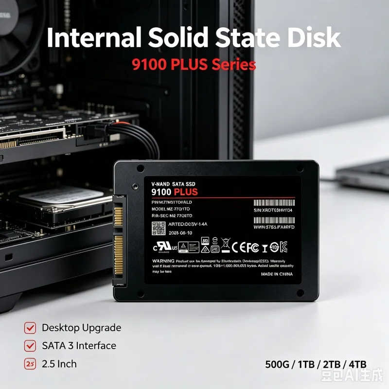 2026 New 9100PRO SATA SSD 500G - огляд і ціна Ssd 500Gb