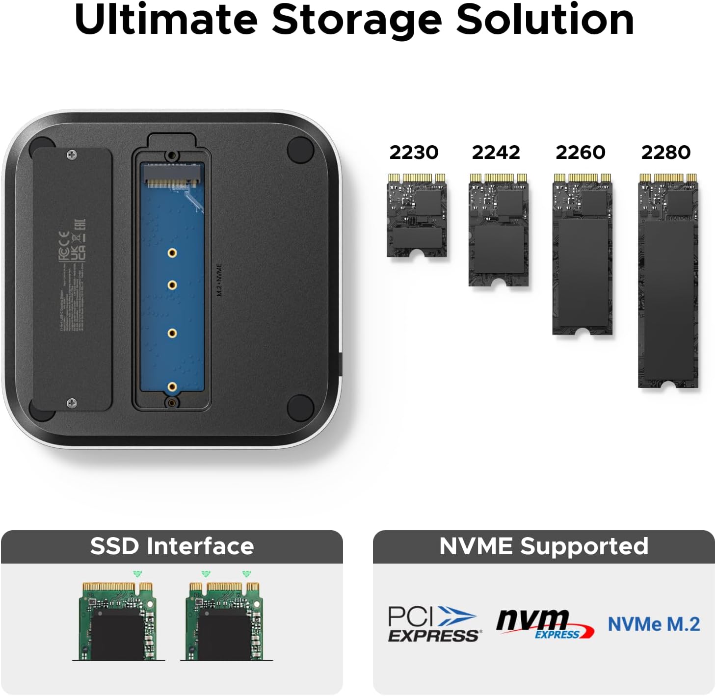 UGREEN Dock & Stand for  Mini  - огляд і ціна Nvme Ssd