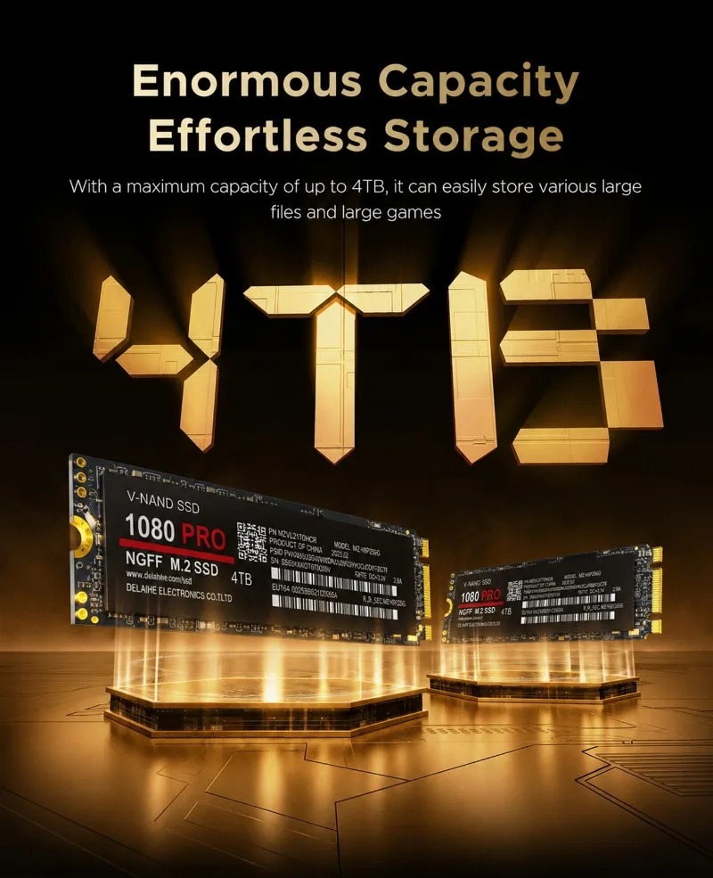 100% original 1080PRO PCIe 4.0 - огляд і ціна Ssd 500Gb