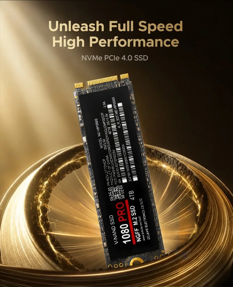 100% original 1080PRO PCIe 4.0 - огляд і ціна Ssd 500Gb