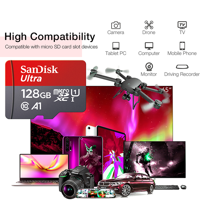 TFcard 64GB 16GB 32GB Memory C - огляд і ціна Memory Card Ssd