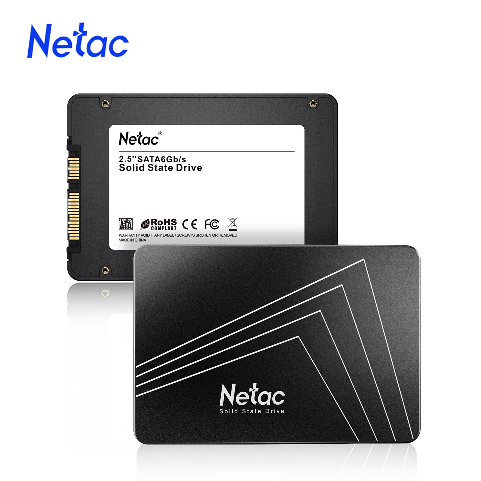 Netac 128gb 256gb 512gb 1tb 2t - огляд і ціна Ssd 500Gb