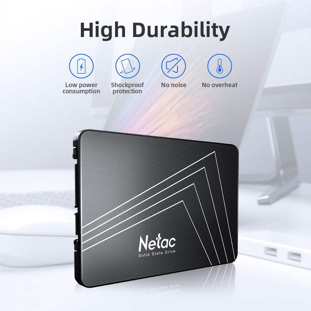 Netac 128gb 256gb 512gb 1tb 2t - огляд і ціна Ssd 500Gb