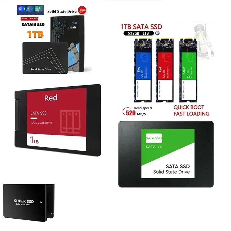High Speed 500G 1TB 2TB 4TB So - огляд і ціна Ssd 500Gb