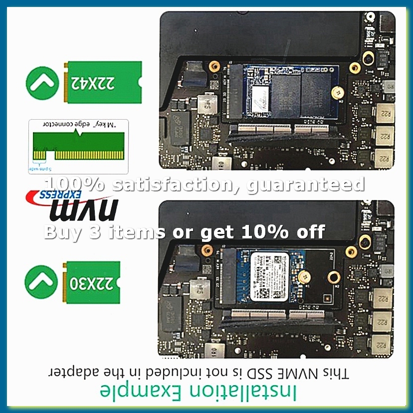 M.2 NGFF M-Key NVME SSD Conver - огляд і ціна Nvme Ssd