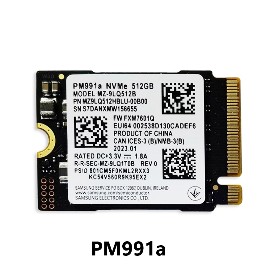 Samsung M.2 2230 SSD PM991a 1T - огляд і ціна Samsung Ssd