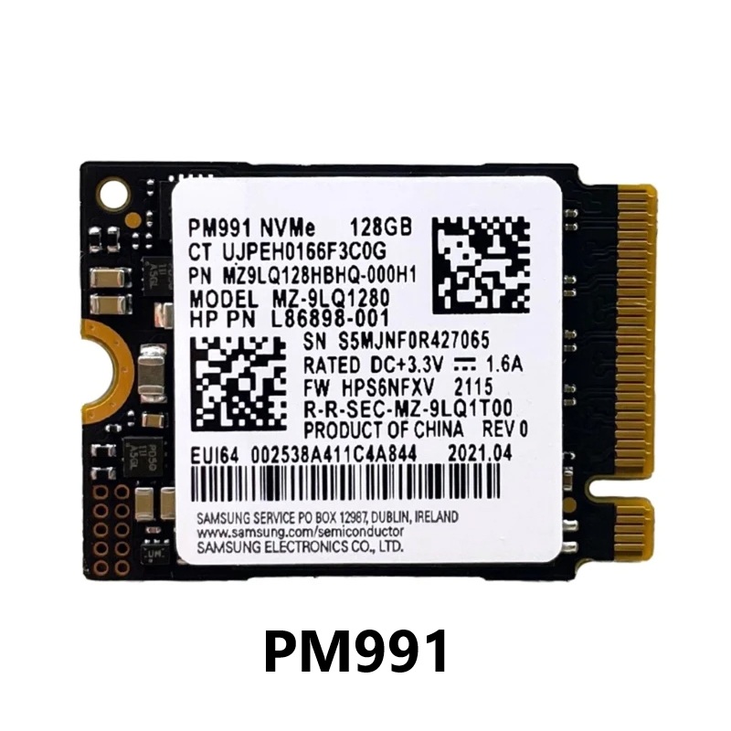 Samsung M.2 2230 SSD PM991a 1T - огляд і ціна Samsung Ssd