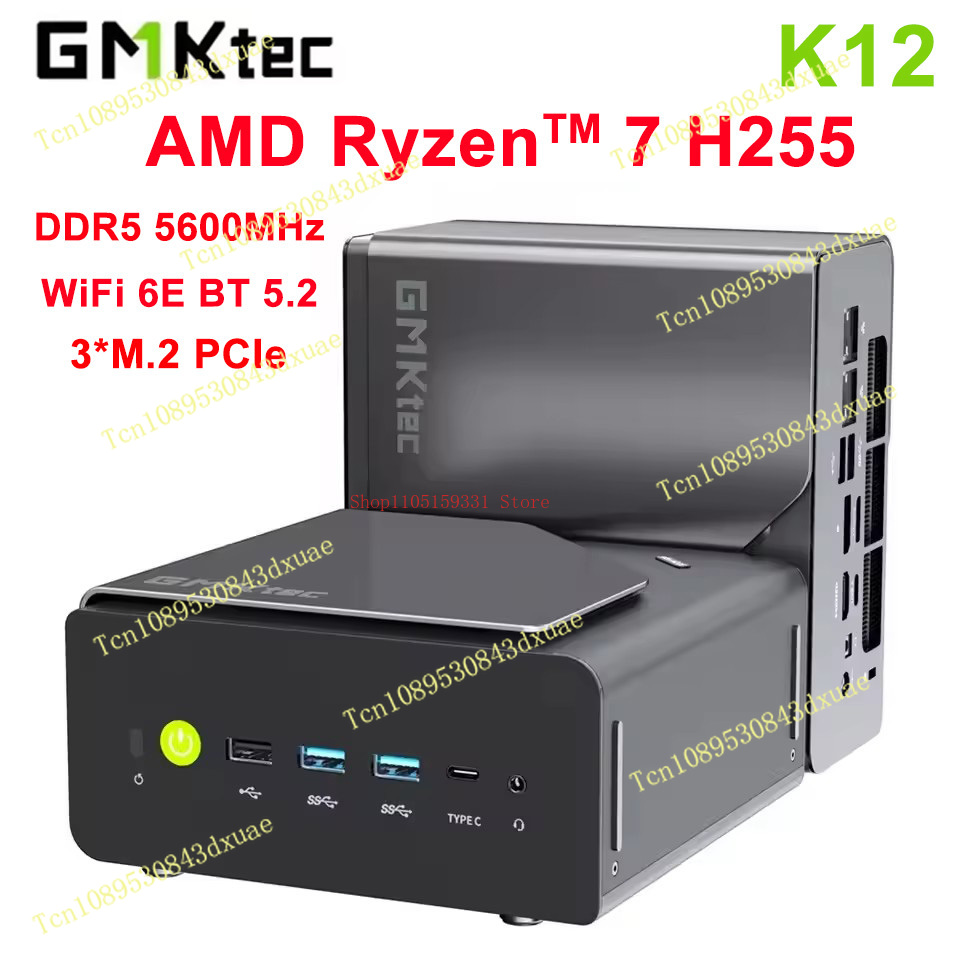 GMKtec NcuBox K12 MINI PC Ryze - огляд і ціна Nvme Ssd
