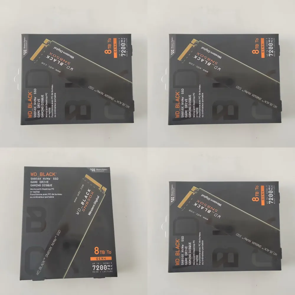 New WD_BLACK SN850X 8TB NVMe S - огляд і ціна Nvme Ssd
