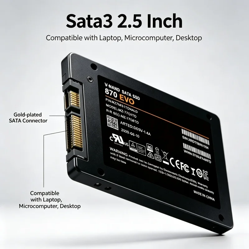 870 EVO SSD 1TB 500GB 2TB Inte - огляд і ціна Ssd 500Gb