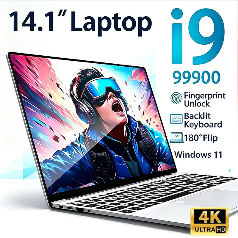 14.1' Intel Core i9-9900 Windo - огляд і ціна Ssd 1Tb