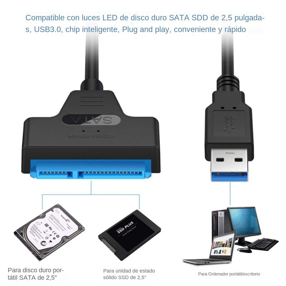 USB 3.0 SATA 3 Cable Sata To U - огляд і ціна External Ssd
